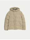 Marks & Spencer Péřová prešívaná bunda s motívom Stormwear™ Marks & Spencer béžová