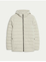 Marks & Spencer Ľahká bunda s perím a prachovým perím Marks & Spencer béžová