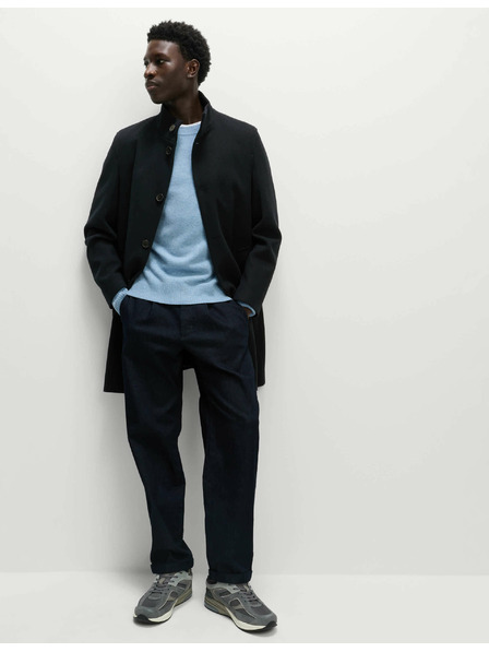 Marks & Spencer Kabát so stojacím golierom Marks & Spencer námorná modrá