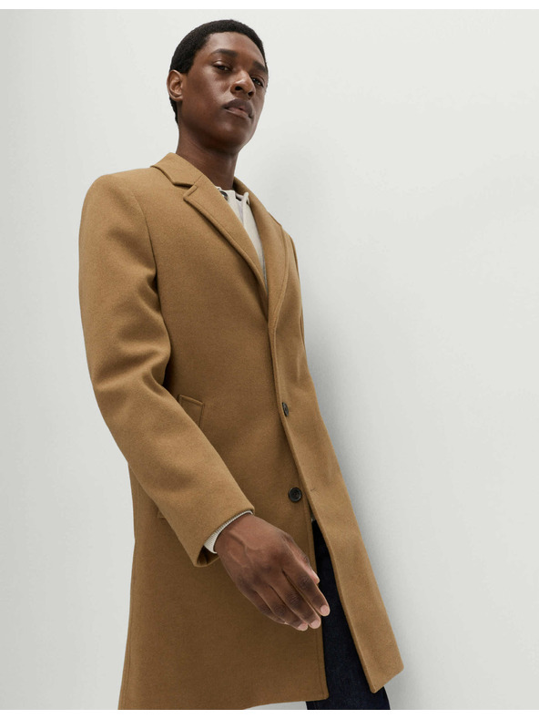 Marks & Spencer Kabát s chlopňami Marks & Spencer hnedá