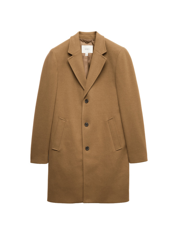 Marks & Spencer Kabát s chlopňami Marks & Spencer hnedá