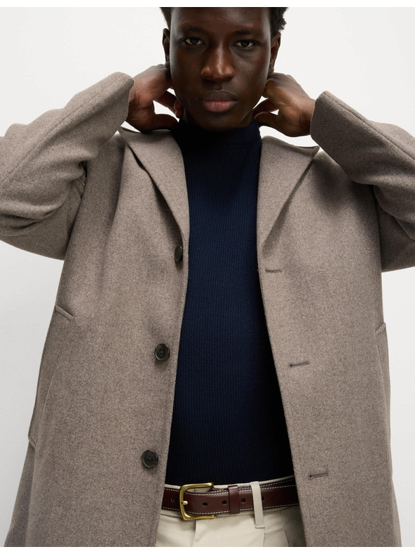 Marks & Spencer Kabát s chlopňami Marks & Spencer béžová