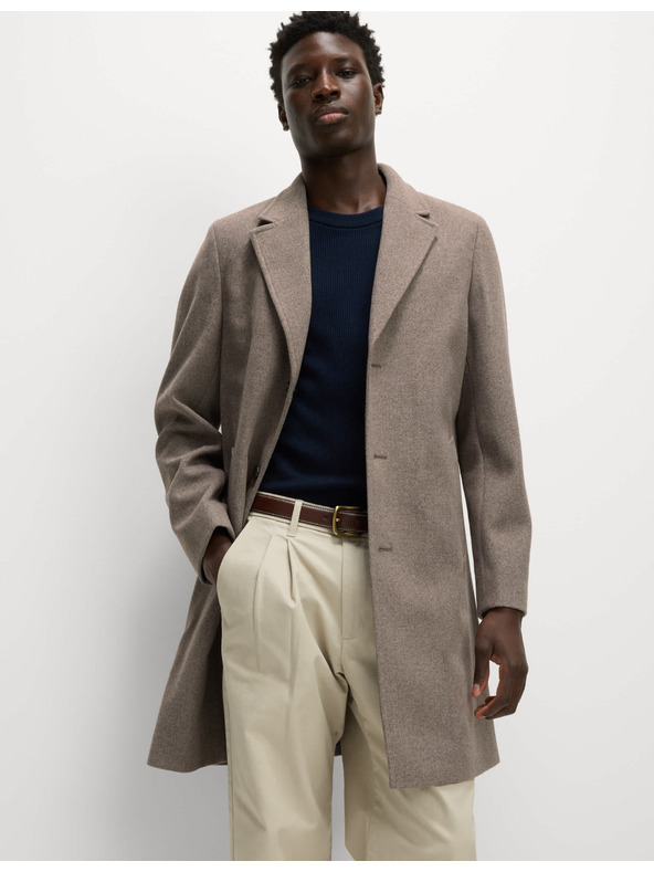 Marks & Spencer Kabát s chlopňami Marks & Spencer béžová