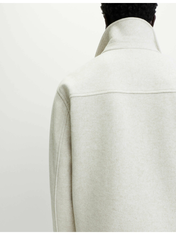 Marks & Spencer Krátka bunda s golierom Marks & Spencer biela