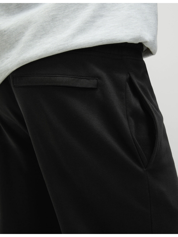 Marks & Spencer Tepláky s rovnými nohavicami, sťahovacou šnúrkou a vysokým podielom bavlny Marks & Spencer čierna