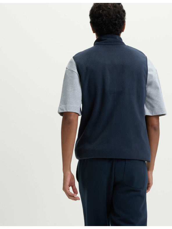 Marks & Spencer Mikroflísová vesta so stojačikom Marks & Spencer námorná modrá