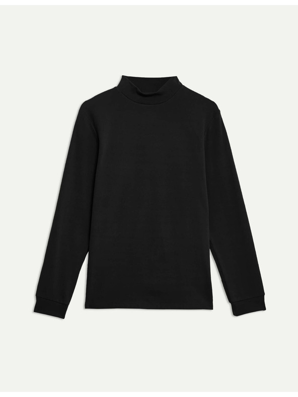 Marks & Spencer Flísový top so stojačikom Marks & Spencer čierna