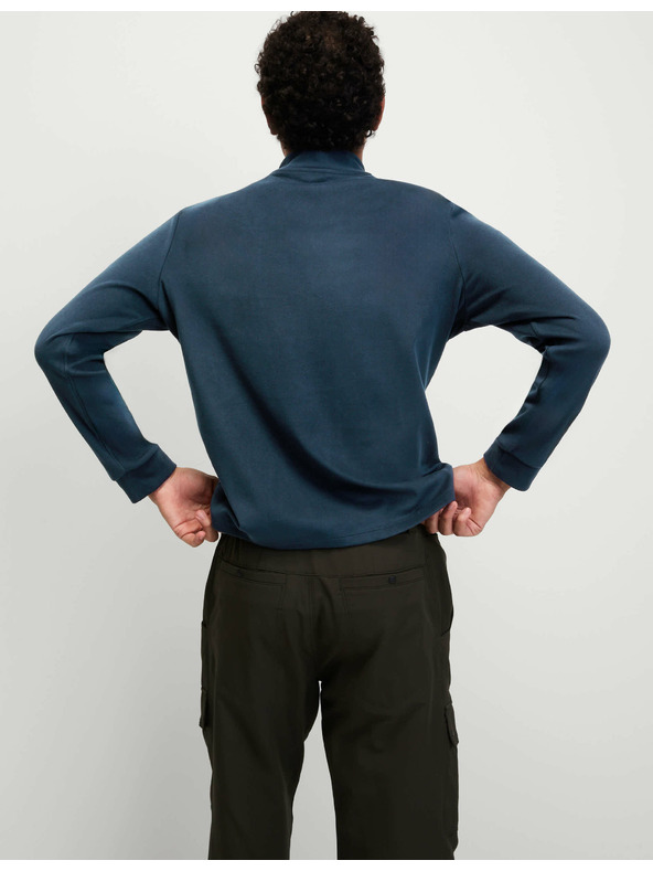 Marks & Spencer Flísový top so stojačikom Marks & Spencer námorná modrá