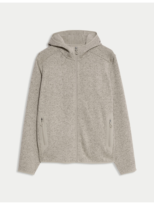 Marks & Spencer Ľahká pletená kapucňa Tech Marks & Spencer béžová