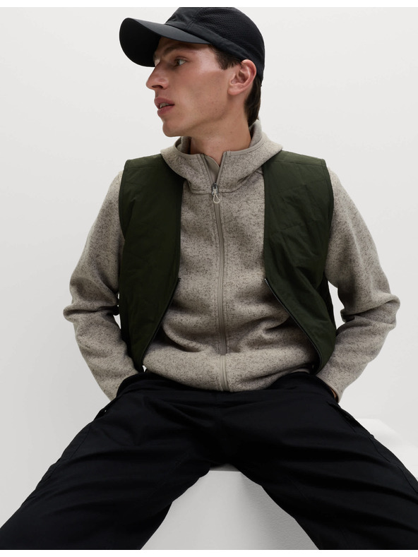 Marks & Spencer Ľahká pletená kapucňa Tech Marks & Spencer béžová