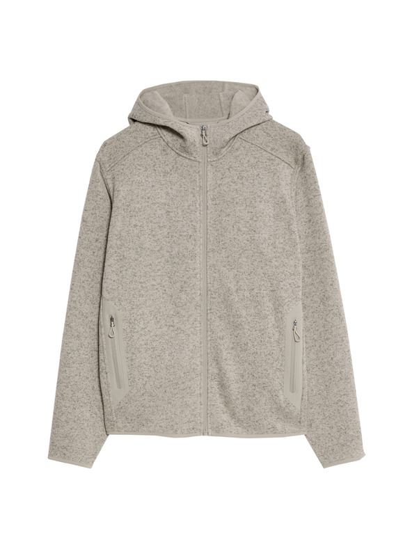 Marks & Spencer Ľahká pletená kapucňa Tech Marks & Spencer béžová