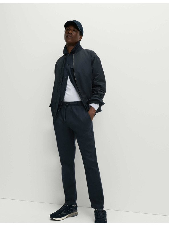 Marks & Spencer Bundokošeľa s vysokým podielom bavlny a motívom rybej kosti Marks & Spencer námorná modrá