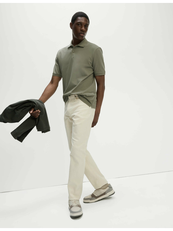 Marks & Spencer Polokošeľa The Ultimate Pique Marks & Spencer zelená