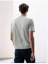 Marks & Spencer Tričko z prémiovej bavlny, úzky strih Marks & Spencer sivá