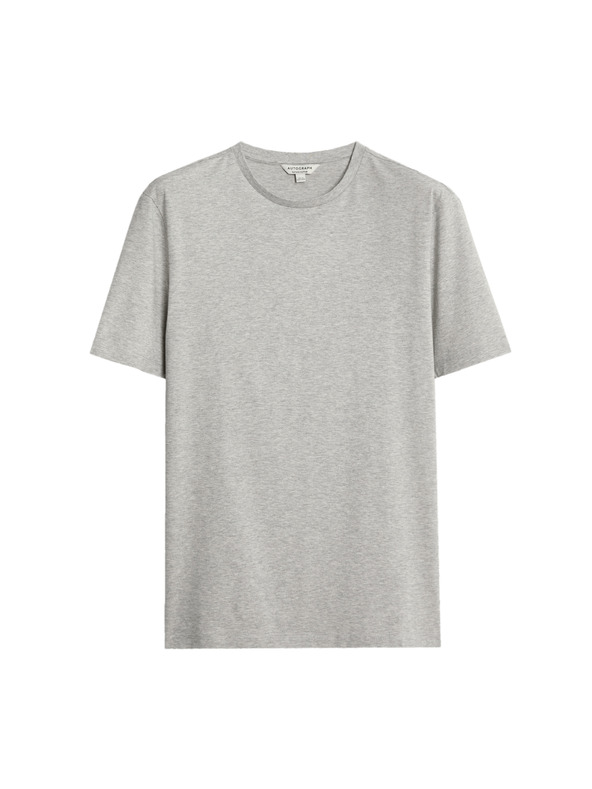 Marks & Spencer Tričko z prémiovej bavlny, úzky strih Marks & Spencer sivá