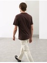Marks & Spencer Tričko z prémiovej bavlny, úzky strih Marks & Spencer hnedá