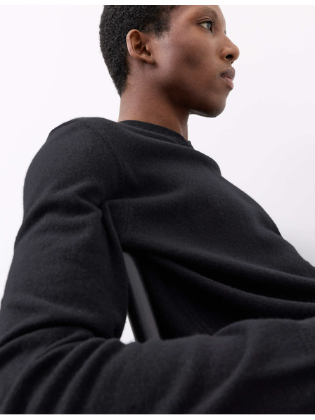 Marks & Spencer Sveter z čistého kašmíru s výstrihom do V Marks & Spencer čierna