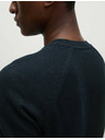 Marks & Spencer Sveter z čistej bavlny, s výstrihom ku krku Marks & Spencer námorná modrá