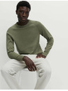 Marks & Spencer Sveter z čistej bavlny, s výstrihom ku krku Marks & Spencer zelená