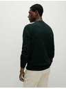 Marks & Spencer Vianočný sveter z čistej bavlny s okrúhlym výstrihom Marks & Spencer zelená