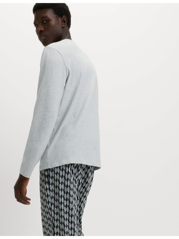 Marks & Spencer Pyžamová súprava z čistej bavlny s motívom tučniakov Marks & Spencer sivá