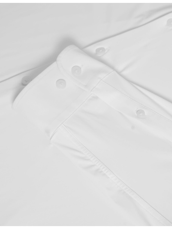 Marks & Spencer Strečová funkčná košeľa projatého strihu Marks & Spencer biela
