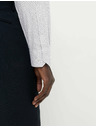 Marks & Spencer Košeľa s potlačou normálneho strihu z čistej bavlny Marks & Spencer biela