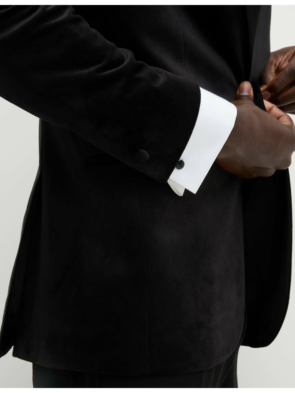 Marks & Spencer Košeľové šaty mierne zúženého strihu z luxusnej bavlny s dvojitou manžetou Marks & Spencer biela