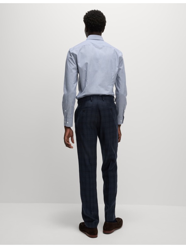 Marks & Spencer Košeľa úzkeho strihu zo zmesi bavlny, ľahké žehlenie, 2 ks v balení Marks & Spencer modrá