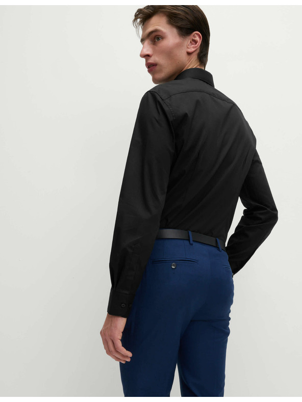 Marks & Spencer Košeľa úzkeho strihu, ľahké žehlenie Marks & Spencer čierna