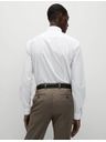 Marks & Spencer Košeľa úzkeho strihu zo zmesi bavlny s nežehliacou úpravou Marks & Spencer biela
