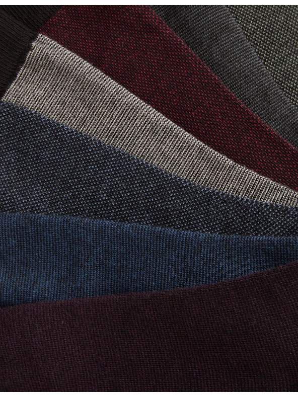 Marks & Spencer 7 párov ponožiek Cool & Fresh™ s vysokým podielom bavlny Marks & Spencer viacfarebná