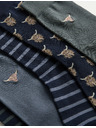 Marks & Spencer 5 ks ponožiek Cool Fresh™ Highland Cow Rich Cow Marks & Spencer modrá