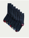 Marks & Spencer 7 párov ponožiek Cool & Fresh™ z vysokej bavlny Marks & Spencer námornícka farba