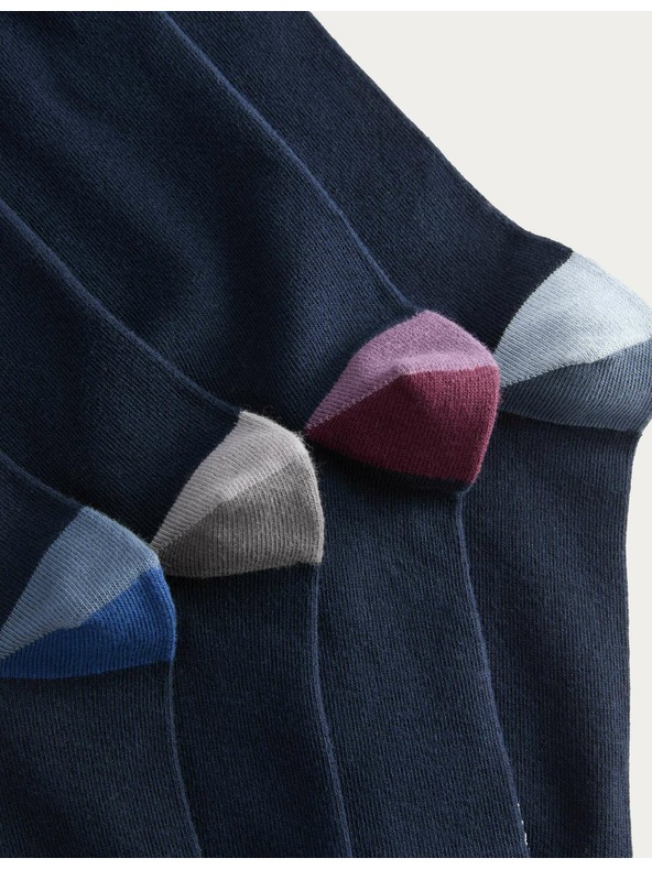 Marks & Spencer 7 párov ponožiek Cool & Fresh™ z vysokej bavlny Marks & Spencer námornícka farba