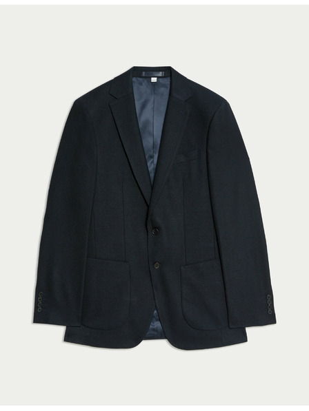 Marks & Spencer Texturovaný blejzer Marks & Spencer námorná modrá