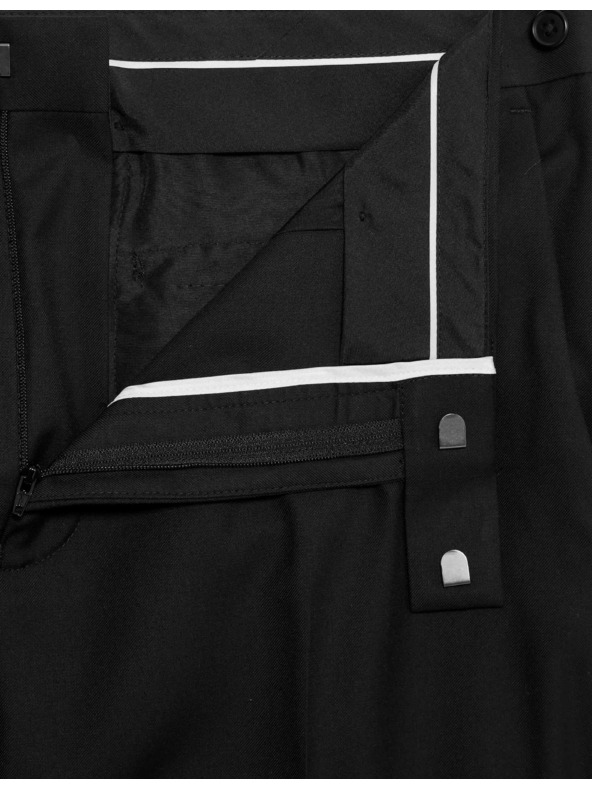 Marks & Spencer Smokingové nohavice úzkeho strihu s elastanom Marks & Spencer čierna