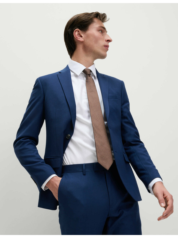 Marks & Spencer Oblekové sako veľmi úzkeho strihu Marks & Spencer námorná modrá