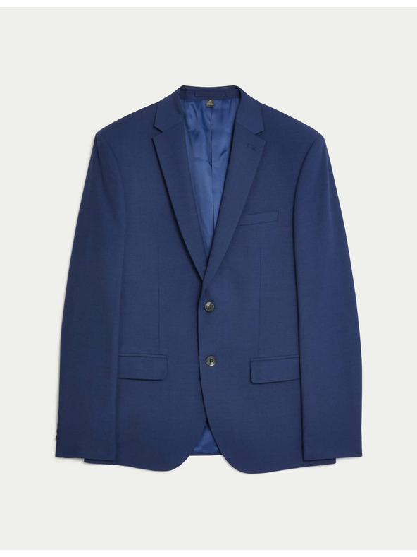 Marks & Spencer Oblekové sako veľmi úzkeho strihu Marks & Spencer námorná modrá