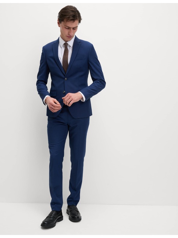 Marks & Spencer Oblekové sako veľmi úzkeho strihu Marks & Spencer námorná modrá