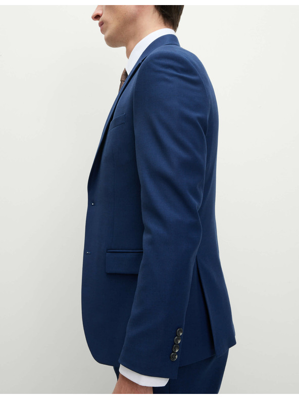 Marks & Spencer Oblekové sako veľmi úzkeho strihu Marks & Spencer námorná modrá