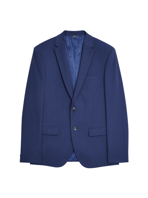 Marks & Spencer Oblekové sako veľmi úzkeho strihu Marks & Spencer námorná modrá