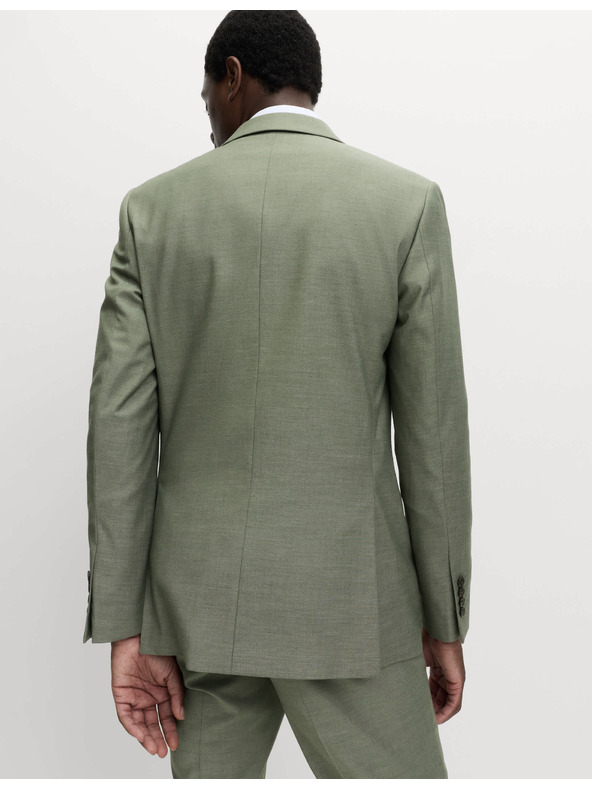 Marks & Spencer Oblekové sako úzkeho strihu Marks & Spencer zelená