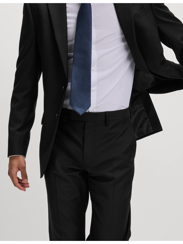 Marks & Spencer Oblekové nohavice klasického strihu Marks & Spencer čierna