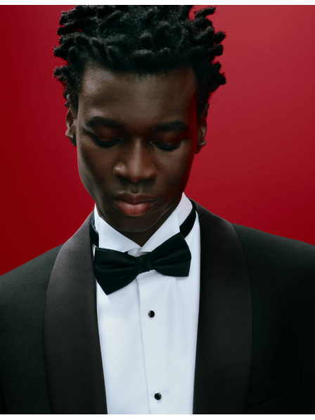 Marks & Spencer Motýlik so vzorom Marks & Spencer čierna