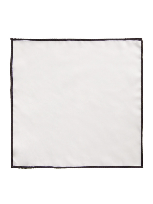 Marks & Spencer Vreckovka z čistého hodvábu Marks & Spencer biela