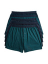 Marks & Spencer Žerzejové boxerky z čistej bavlny s technológiou Cool & Fresh™, 5 ks v balení Marks & Spencer zelená