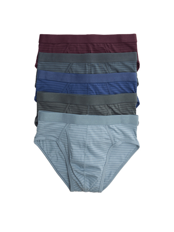 Marks & Spencer Nohavičky z bavlny so strečom, s technológiou Cool & Fresh™, 5 ks Marks & Spencer viacfarebná