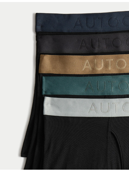 Marks & Spencer Strečové trenky z modalovej bavlny Supima®, 5 ks Marks & Spencer čierna