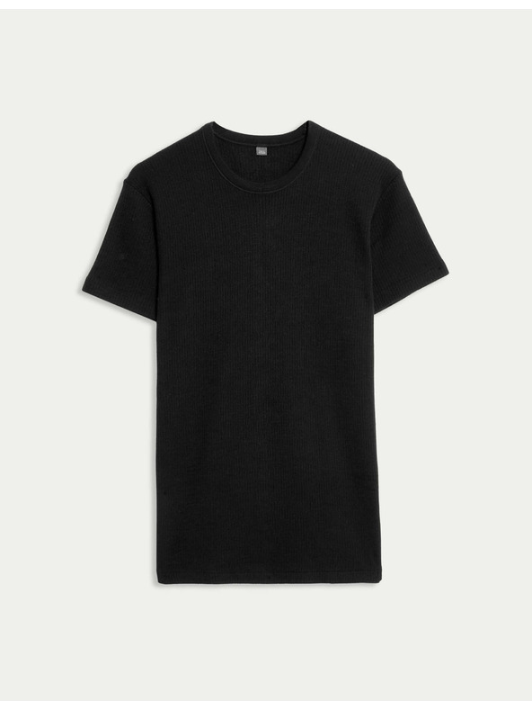 Marks & Spencer Termo tričko s dlhým rukávom s technológiou Heatgen™, maximálne zahrievanie Marks & Spencer čierna